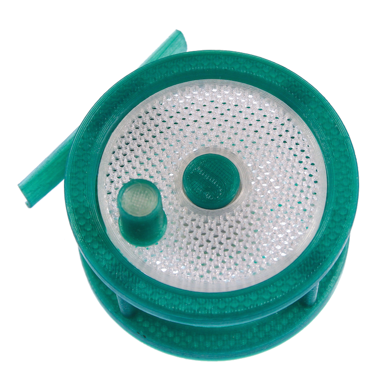 3D-printed fly reel